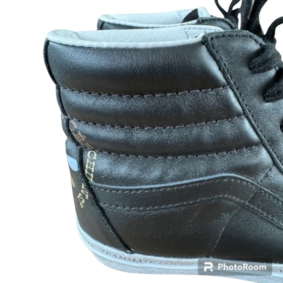 Vans Sk8-Hi 'Divine Energy' High top Sneakers black leather Size 9 - Picture 14 of 16